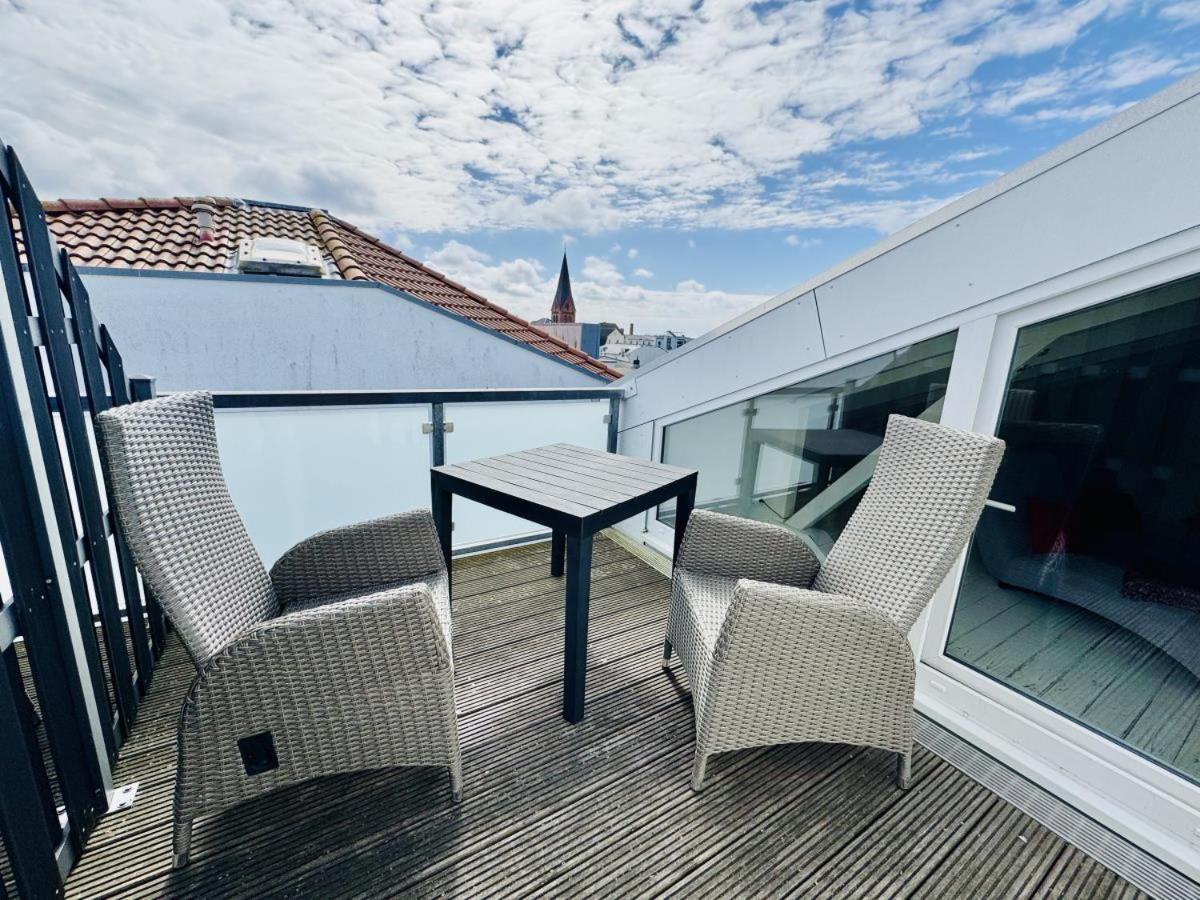 Ferienwohnung Seeduene Rostock Exteriör bild